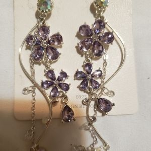 Flower earrings